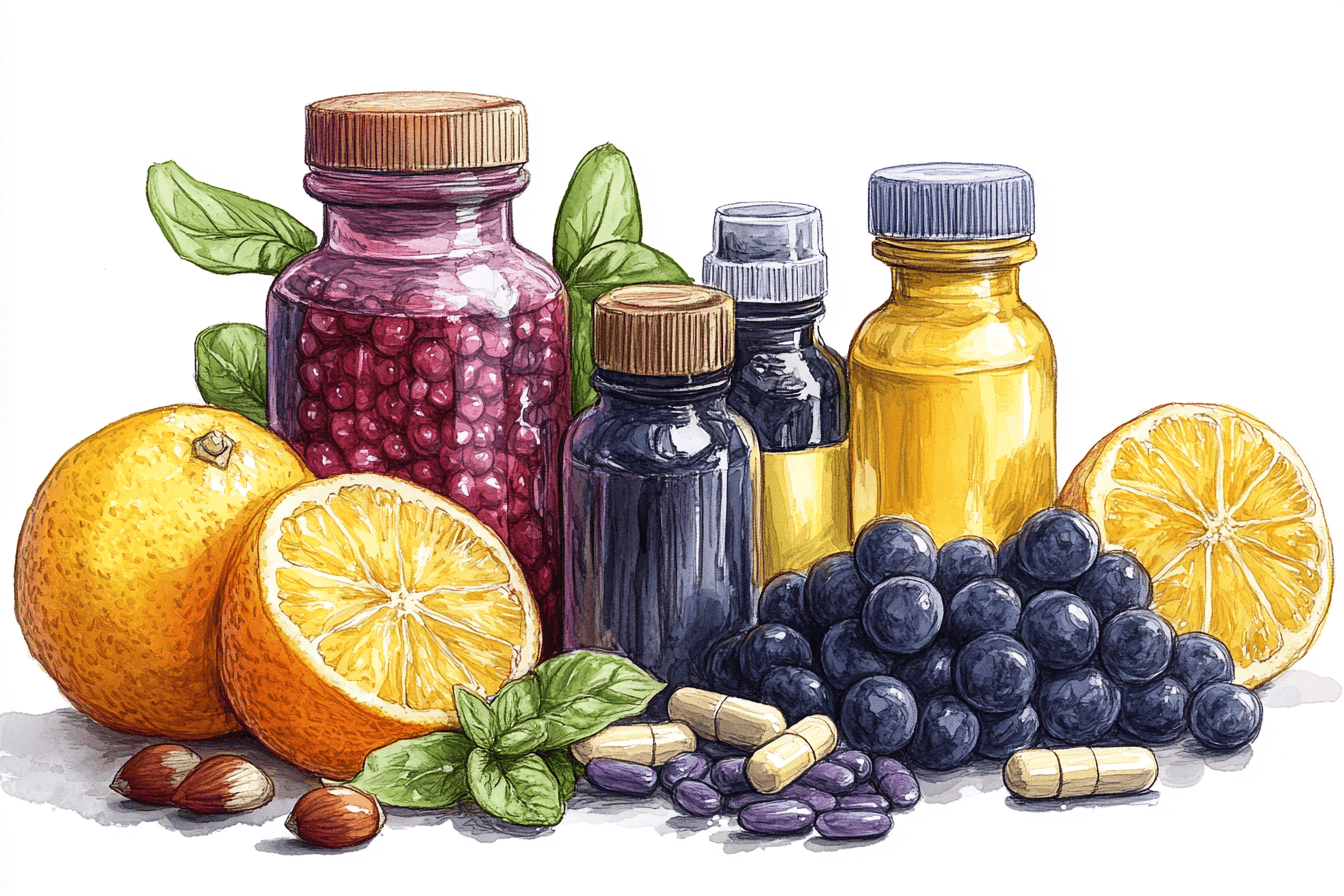 Важность витаминов и минералов