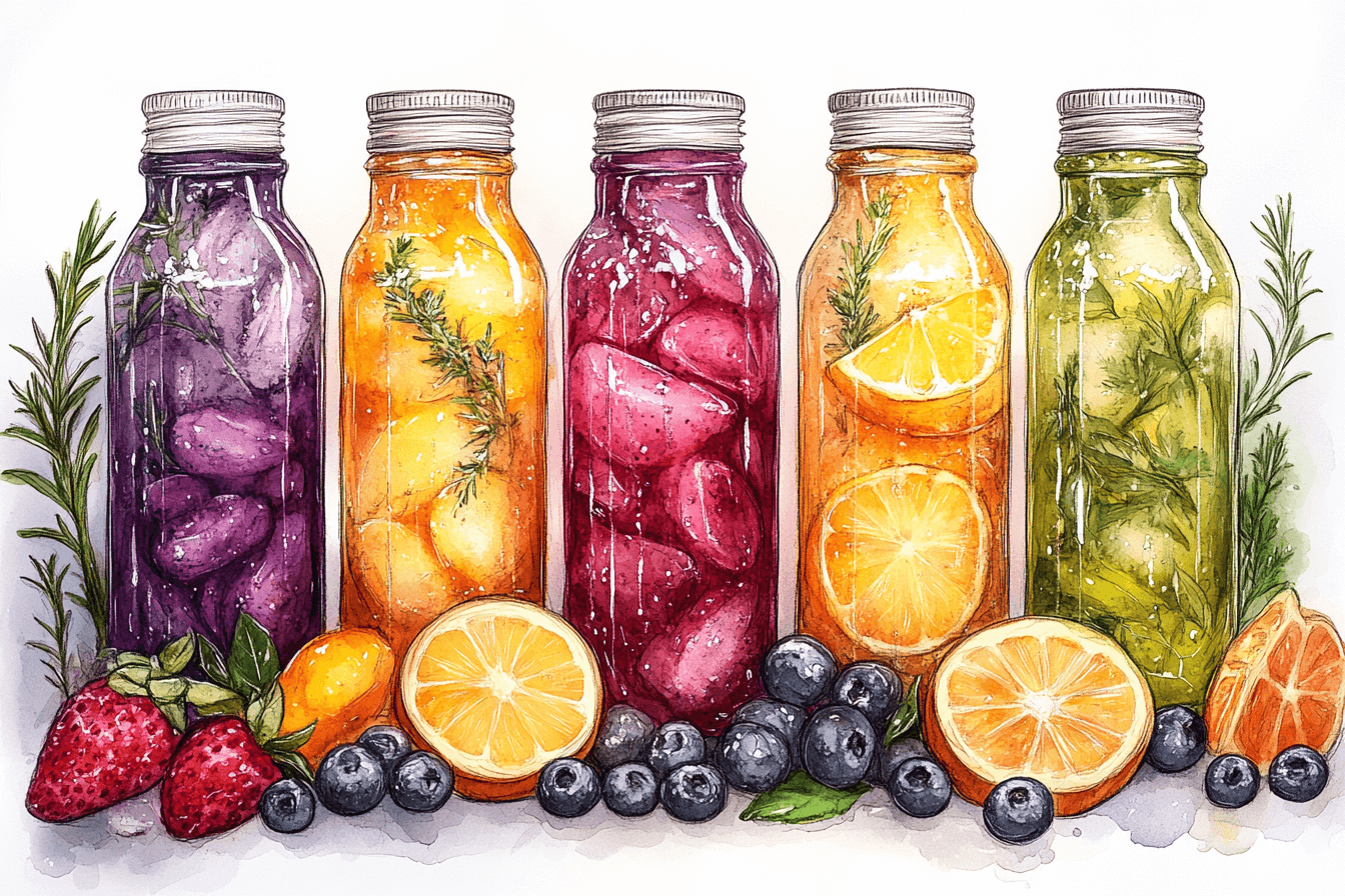 Детокс-напитки и их польза