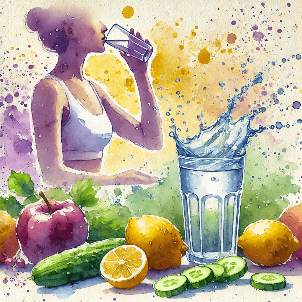 Роль воды в похудении